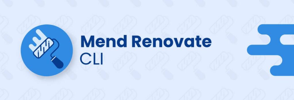 Mend Renovate CLI Logo